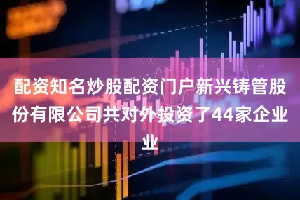 配资知名炒股配资门户新兴铸管股份有限公司共对外投资了44家企业